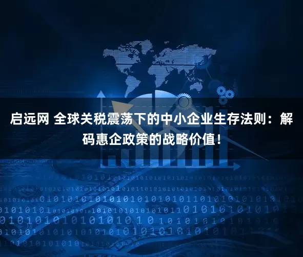 启远网 全球关税震荡下的中小企业生存法则：解码惠企政策的战略价值！